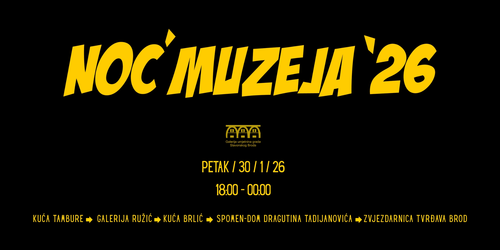 Noć muzeja u Slavonskom Brodu